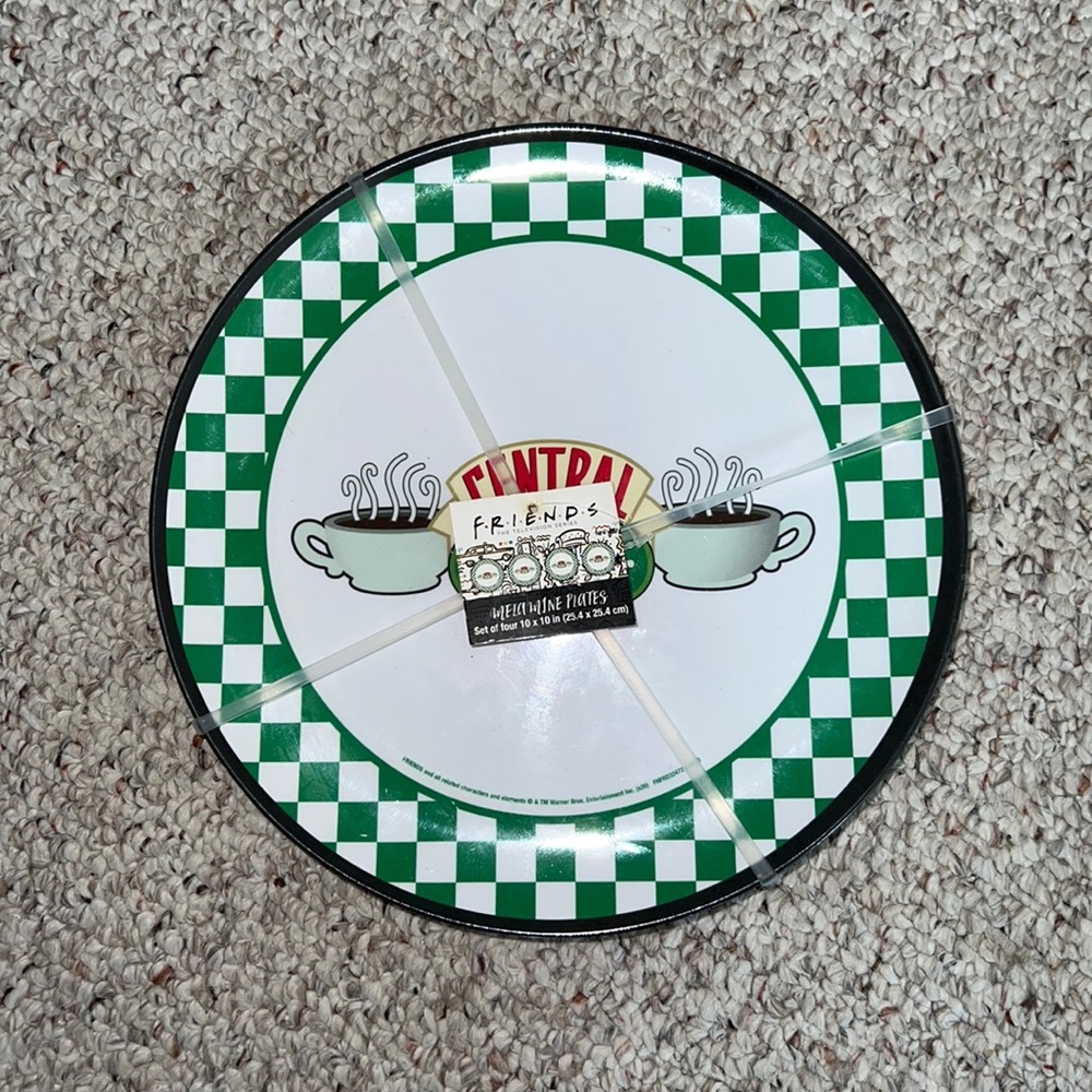 Friends plates! Brand new! Make a good gift